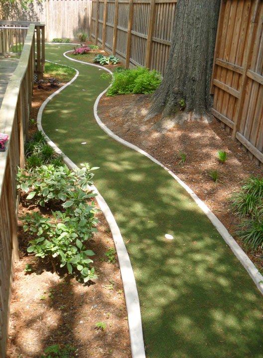 Artificial grass mini golf course for kids from Chesapeake Bay